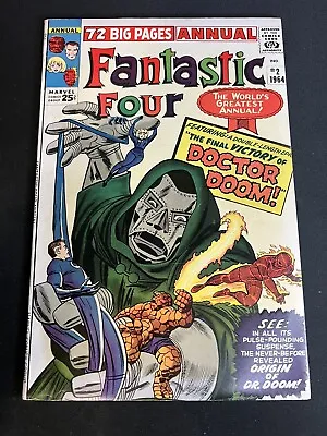Buy Beautiful Fantastic Four Annual #2 Origin Of Dr. Doom • 321.71£