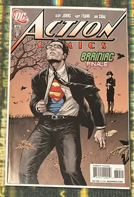 Buy Action Comics #870 Superman DC Comics 2008 Sent In A Cardboard Mailer • 5.99£