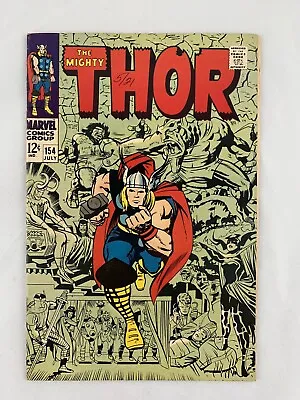 Buy Thor #154 1st Appearance “MANGOG”  Stan Lee/Jack Kirby  Silver Age (1968) • 52.71£