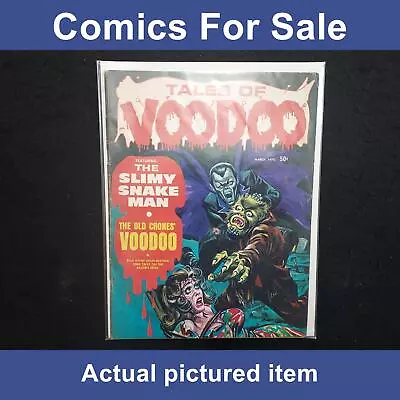 Buy Tales Of Voodoo Comic Vol 3 #s - March 1970 -Eerie Publications  (LOT#11462) • 14.99£