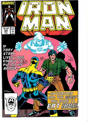 Buy Iron Man #220 1987 Marvel Comics Death Of Spymaster • 2.57£