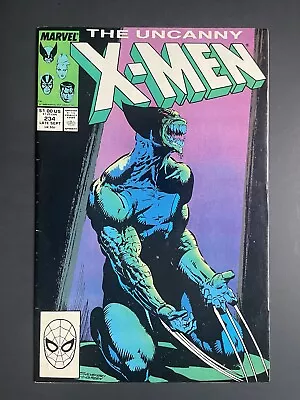 Buy Uncanny X-Men 234 Marvel Comics Chris Claremont Brood Wolverine VF • 16.08£