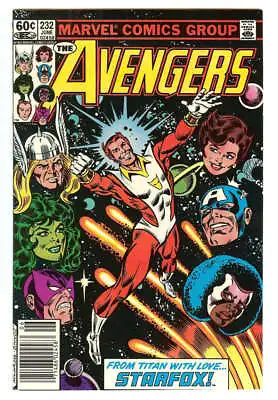 Buy Avengers #232 7.5 // Starfox Joins The Avengers Marvel Comics 1983 • 24.62£