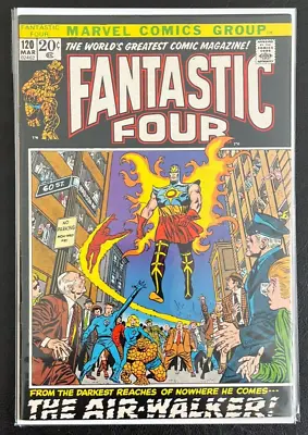 Buy Fantastic Four #120 (Marvel 1972) 1st App Of Air-Walker (Herald Of Galactus) • 63.19£