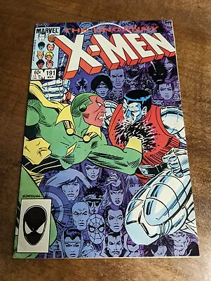 Buy Uncanny X-Men #191 - 1st App Of Nimrod - Spider-Man - Avengers - 1985 Marvel • 13.45£