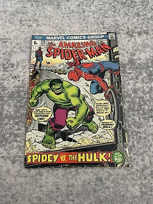 Buy The Amazing Spider-Man 119 Vol 1 Classic Hulk Battle 1973 Marvel Comics Bronze • 28.99£