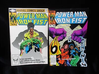 Buy 1980s Power Man And Iron Fist Comics Vol 1, No 83 & 101 - 1982 / 1984 • 8.99£