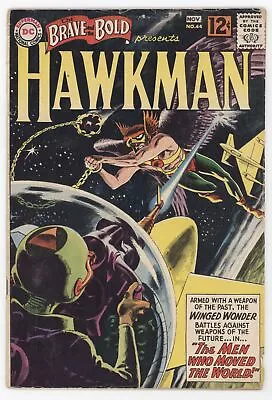 Buy Brave And The Bold 44 DC 1962 GD Hawkman Hawkgirl Joe Kubert Garden Fox • 21.74£
