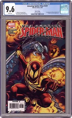 Buy Amazing Spider-Man #529C Wieringo Variant 3rd Printing CGC 9.6 2006 4391295008 • 47.44£