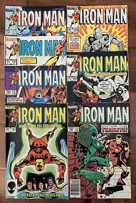 Buy Iron Man #185 186 187 188 189 190 191 (Marvel Comics, 1984-1985) • 15.88£