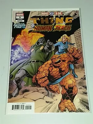 Buy Marvel 2 In One #9 Variant Nm (9.4 Or Better) Thing Human Torch Oct 2018 Lgy#109 • 5.99£