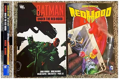 Buy Batman TPB Set - Under The Red Hood Complete Edition + Lost Days - DC Comics 635 • 43.97£