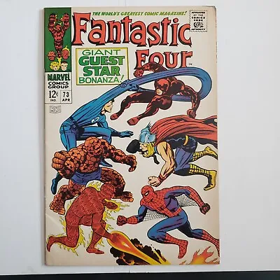 Buy Fantastic Four #73 Vol. 1 (1961) 1968 Marvel Comics • 47.17£