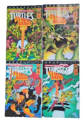 Buy Teenage Mutant Ninja Turtles Flaming Carrot 1 2 3 4 Full Set As New Mystery Men! • 29.95£