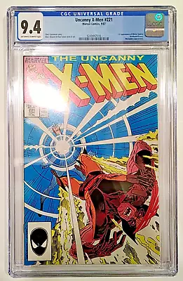 Buy Uncanny X-men  221- CGC 9.4 1st Mr. Sinister • 79.06£