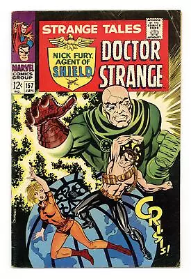Buy Strange Tales #157 GD/VG 3.0 1967 1st App. Living Tribunal • 20.08£