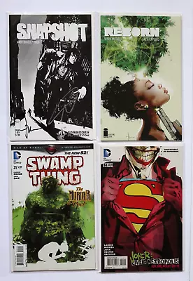 Buy Adventures Of Superman 14 Jock Variant, Swamp Thing, Reborn #1 & Snapshot SIGNED • 12.99£
