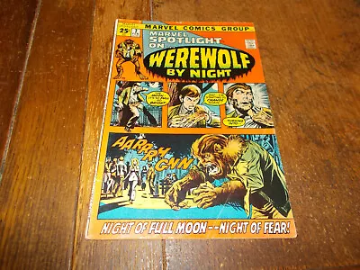 Buy Marvel Spotlight #2 - Marvel 1972 Bronze Age 25c Adams 1st Werewolf By Night FN- • 199.95£