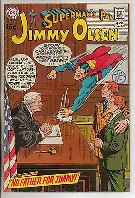 Buy DC Comics Superman`s Pal Jimmy Olsen #128 April 1970 F+ • 13£