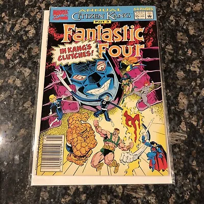 Buy Fantastic Four Annual #25 | Newsstand | 1st App Anachronauts & Chronopolis • 27.98£