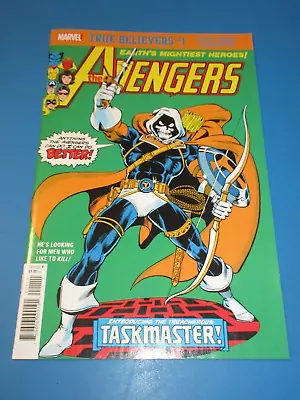 Buy Avengers #196 True Believers Reprint 1st Taskmaster NM- Beauty Wow • 4.75£