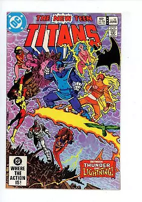 Buy The New Teen Titans #32 (1983) First Appearance: Thunder And Lightning DC Comics • 3.55£