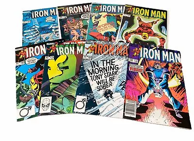 Buy Iron Man # 179 180 181 182 183 184 185 186  (lot Of 8) 1984 Marvel Denny O'Neill • 14.46£