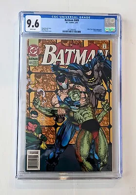 Buy Batman #489 CGC 9.6 - 2nd App Bane • 55.96£