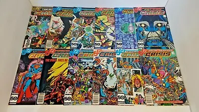 Buy Crisis On Infinite Earths (1985) 12 Issue Complete Set 1-12 Dc Comics • 197.14£