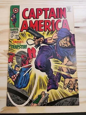 Buy 1968 Marvel Comics Captain America #108 BINDING / STAPLE ERROR CGC Green Label! • 99.14£