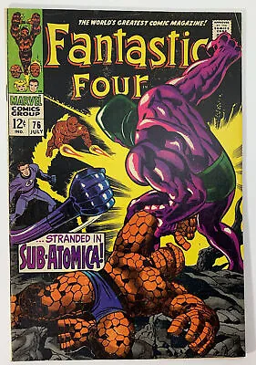 Buy Fantastic Four #76 (1968) In 6.0 Fine • 29.17£