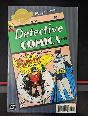 Buy DETECTIVE COMICS #38 DC Millennium Edition  1st Robin Appearance Batman 2000 • 6.27£