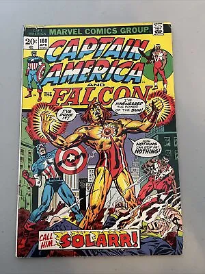 Buy CAPTAIN AMERICA AND THE FALCON #160 1st Solarr Appearance • 10.25£