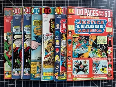 Buy DC Justice League Of America #111-116 (115X2) 100-Pg Super Spectaculars • 118.59£