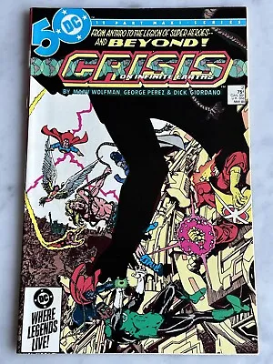 Buy Crisis On Infinite Earths #2 VF/NM 9.0 - Buy 3 For Free Shipping! (DC, 1985) AF • 6.03£