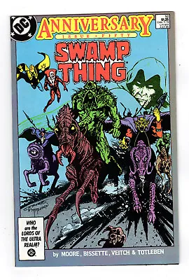 Buy SWAMP THING #50 (1st Justice League Dark Full Appearance) Alan Moore  FN / VFN • 7.99£