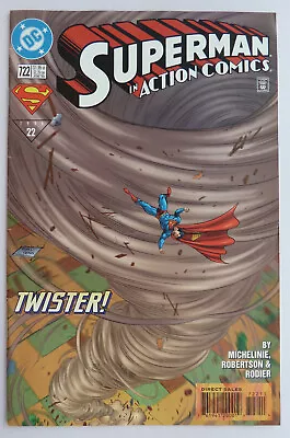 Buy Action Comics #722 - Superman - 1st Printing DC Comics June 1996 F/VF 7.0 • 4.45£