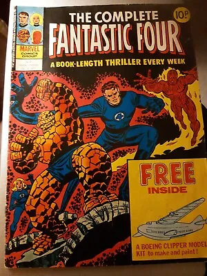 Buy The Complete Fantastic Four #2  Marvel Uk Weekly Rare Bronze Age 1977 Vol 1 Vfn+ • 0.25£
