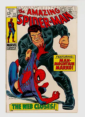 Buy Amazing Spider-Man #73 VFN- 7.5 First Man Mountain Marko • 75£