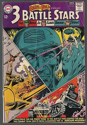 Buy Brave And The Bold #52 Dc 3 Battle Stars Sgt Rock Haunted Tank Mlle. Marie Fn- • 37.76£