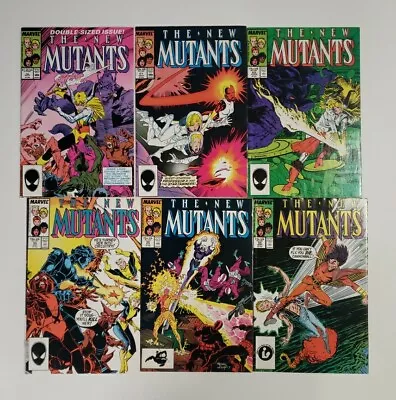 Buy The New Mutants Comic Lot #50, 51, 52, 53, 54, 55 VF Range • 15.81£