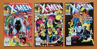 Buy Uncanny X-Men #253, 254 & 255 (Marvel 1989) 3 X FN/VF Comics • 14.62£