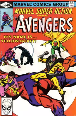 Buy Marvel Super Action (1977) #  20 (6.0-FN) Reprints 1st Yellowjacket 1980 • 5.40£