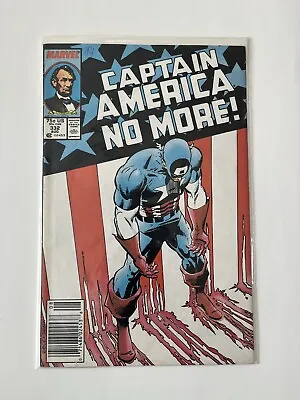 Buy Captain America No More 332 1st John Walker As Captain America Zeck Newsstand • 15.84£