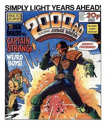 Buy 2000AD Prog 351-360 Only Die Twice All 10 2000AD Rogue Trooper Comic Books 1984 • 45£