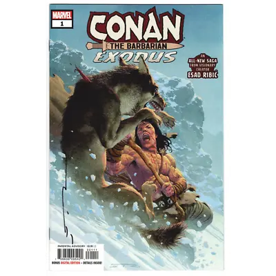 Buy Conan The Barbarian Exodus #1 Signed By Esad Ribic • 5.29£