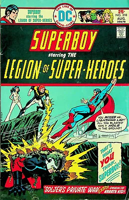Buy Superboy #210 (Aug 1975, DC) - Very Good • 4.74£