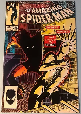Buy Amazing Spider-man #256 VF+ 1984 Marvel 1st Puma Black Cat Black Costume • 12£