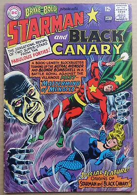 Buy Brave & The Bold #61, Key Issue With Origin Of  Starman &  Black Canary , Vg/fn. • 85£