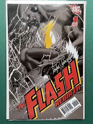 Buy The Flash Rebirth #1 NM (DC 2009) 3rd Print Rare Ethan Van Sciver Variant Ed • 12.99£